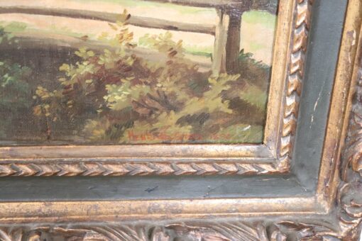 Country Landscape Oil Paintings - Signature Detail - Styylish