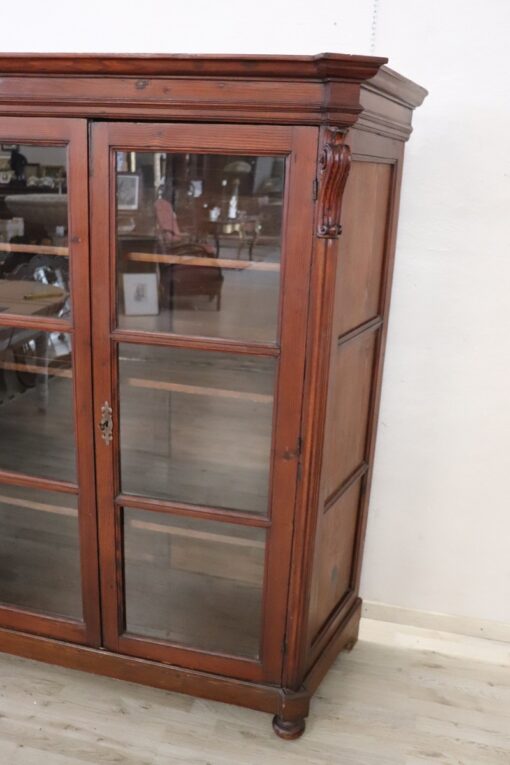 Italian Antique Bookcase - Side - Styylish