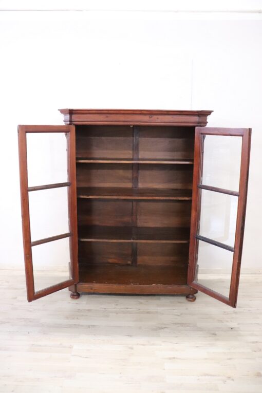 Italian Antique Bookcase - Interior Detail - Styylish