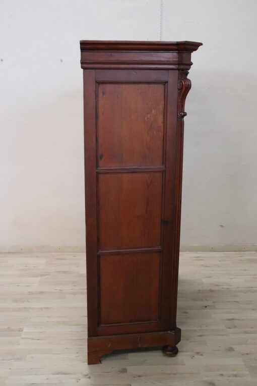 Italian Antique Bookcase - Side Profile - Styylish