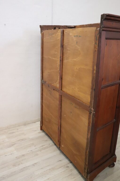 Italian Antique Bookcase - Back Profile - Styylish