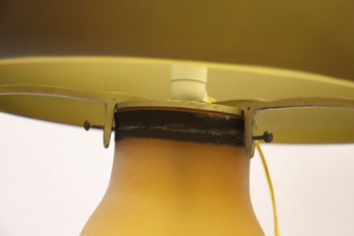 Cameo Glass Table Lamp - Brass Detail - Styylish