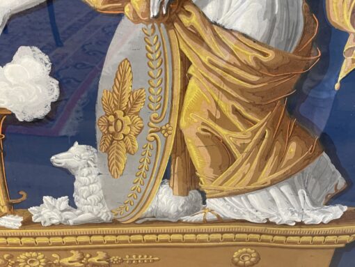 French Sopraporte Painting- detail 2- Styylish