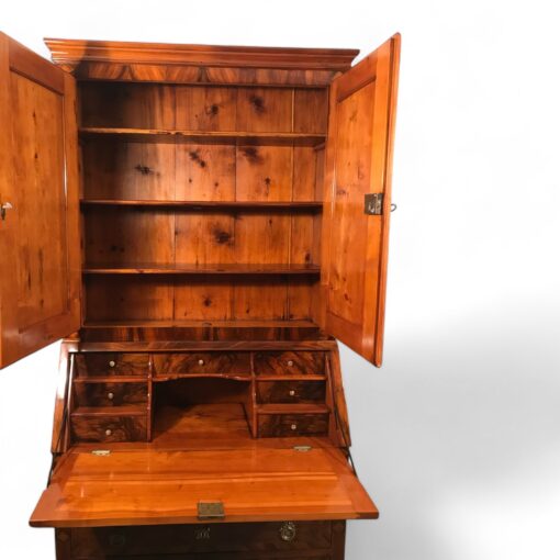 Louis XVI Cabinet with Secretary Desk - Top Compartments - Styylish