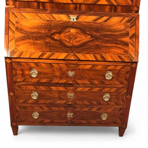 Louis XVI Cabinet with Secretary Desk - Bottom Drawers - Styylish