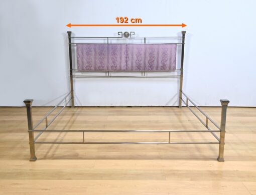 Versace Stainless Steel Bed - Measurements - Styylish