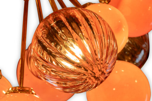 Large Sputnik Style Chandelier - Bulb Detail - Styylish