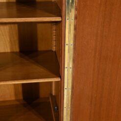 Small Blond Mahogany Bookcase - Door - Styylish