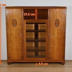 Small Blond Mahogany Bookcase - Various Heights - Styylish