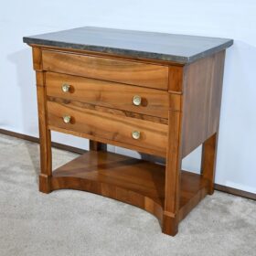 Small Chest of Drawers Chiffonnière of Property in Walnut, Directoire Period – Early 19th Century