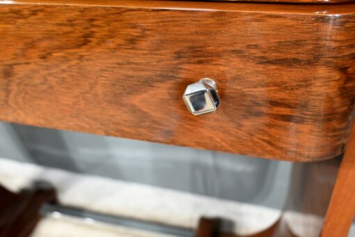 Art Deco Console Desk - Chrome Detail - Styylish