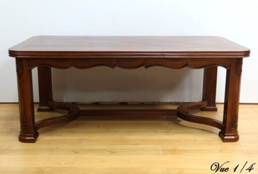 Louis XIV Style Extendable Table - Full Profile - Styylish