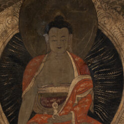 Tibetan Thangka Buddha - Close Up - Styylish