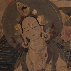 Tibetan Thangka Buddha - Face Details - Styylish