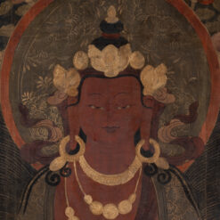 Tibetan Thangka Buddha - Face - Styylish