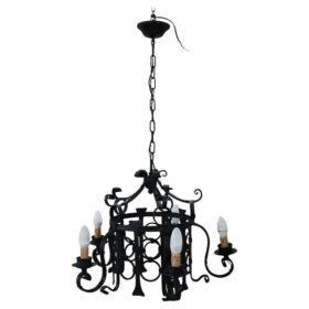 Italian Iron Chandelier