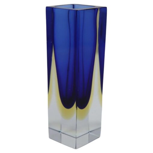 Blue Vase Murano Glass Flavio Poli - Styylish