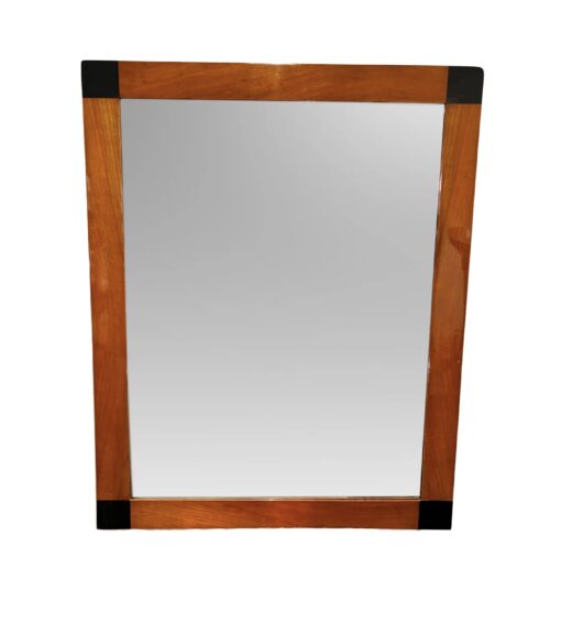 Biedermeier Mirror Ebonized Corners - Styylish