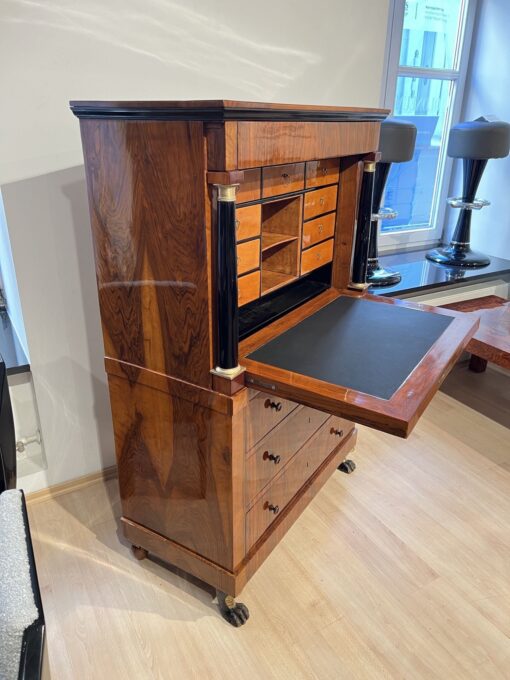 Biedermeier Secretaire - Side with Extended Desk - Styylish