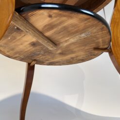 Round Biedermeier Side Table - Underneath Level - Styylish