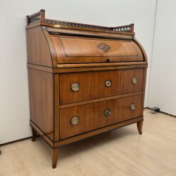 Biedermeier Roll-Top Desk - Side - Styylish