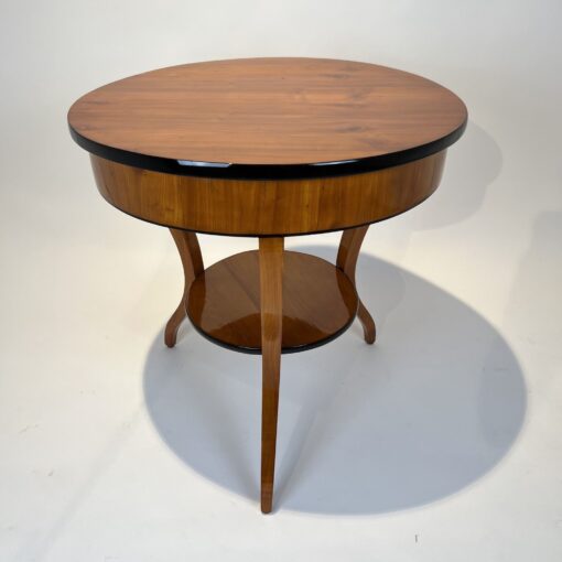 Round Biedermeier Side Table - Full - Styylish