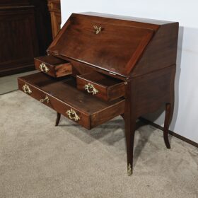 Small Mahogany Sloping Desk, Louis XV Period – 18th Century