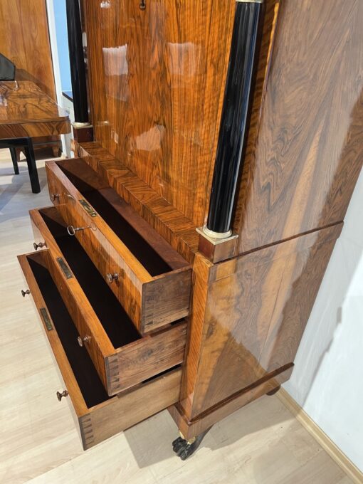 Biedermeier Secretaire - Bottom Drawer Profile - Styylish