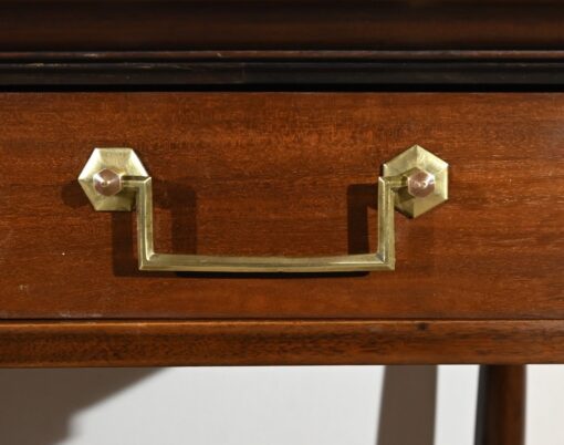 Mahogany Console Louis XVI - Gold Handles - Styylish