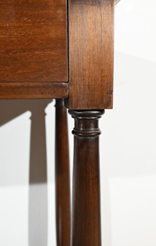 Mahogany Console Louis XVI - Side Column Top - Styylish