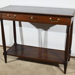 Mahogany Console Louis XVI - Side Detail - Styylish