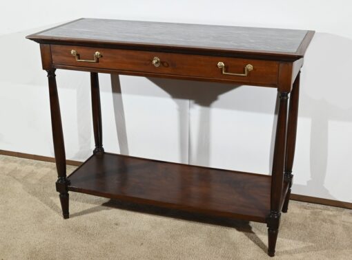 Mahogany Console Louis XVI - Side Detail - Styylish