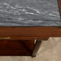 Mahogany Console Louis XVI - Marble Top with Edge - Styylish