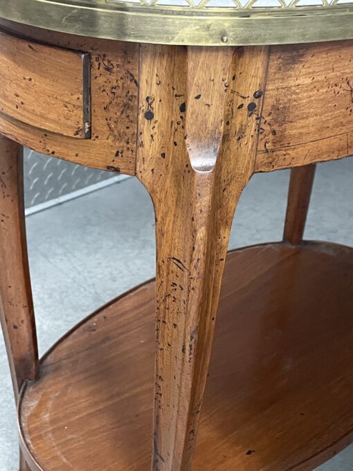 French Oval Side Table- detail- Styylish