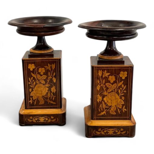 French Antique Wooden Vases- Styylish