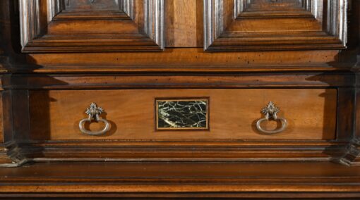 Two-Body Buffet Solid Walnut - Drawer - Styylish