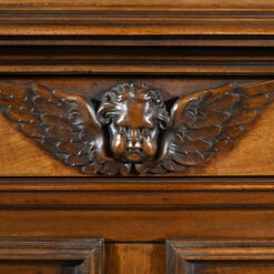 Two-Body Buffet Solid Walnut - Angel Face Detail - Styylish