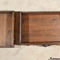 Two-Body Buffet Solid Walnut - Drawer Interior - Styylish