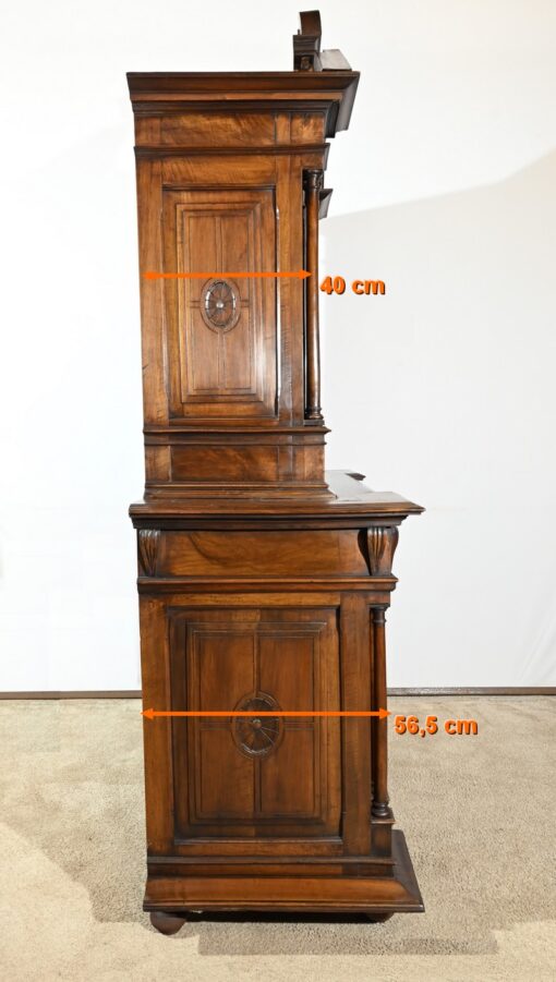 Two-Body Buffet Solid Walnut - Width - Styylish