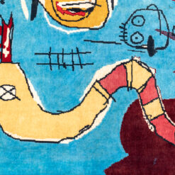 Hand-Woven Tapestry Basquiat - Color Detail - Styylish