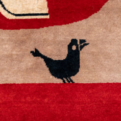 Hand-Woven Tapestry Le Corbusier - Bird Detail - Styylish