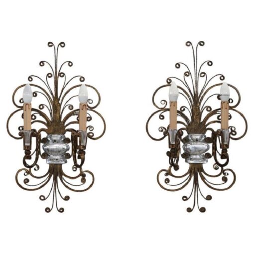 Crystal Sconces Maison Baguès - Styylish