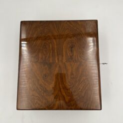 Biedermeier Box Walnut Horn - Wood Grain Top - Styylish