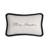 Christmas Happy White Pillow- Styylish