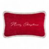 Christmas Happy Pillow Red Velvet - Styylish