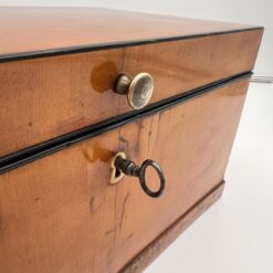 Biedermeier Box Birch Brass - Lock - Styylish