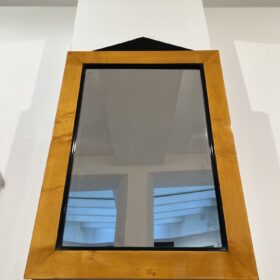 Biedermeier Wall Mirror, Maple, Ebonized, Southern Germany circa 1820