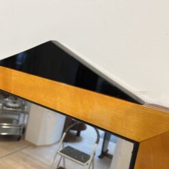 Biedermeier Wall Mirror Maple - Ebonized Detail - Styylish