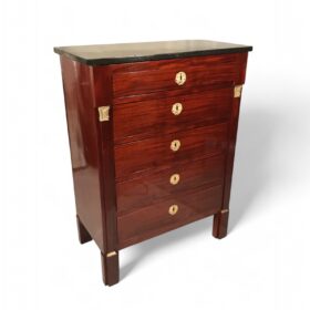 French Empire Highboy Dresser, 1810