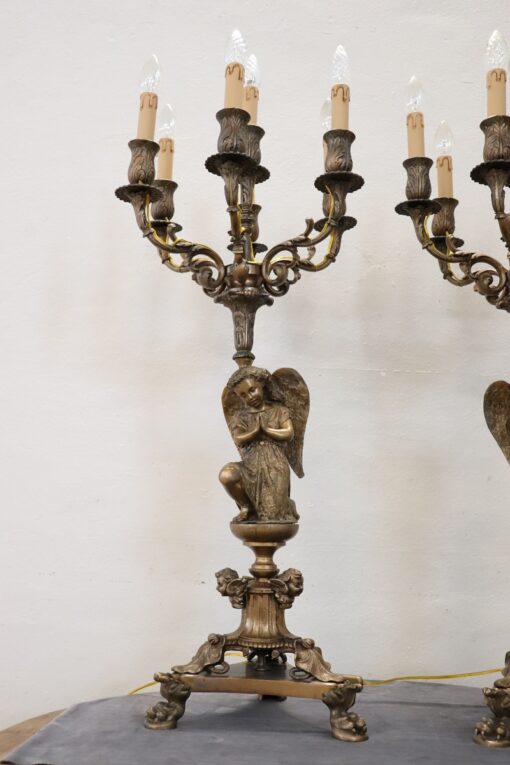 Antique Candelabras Bronze - Left - Styylish